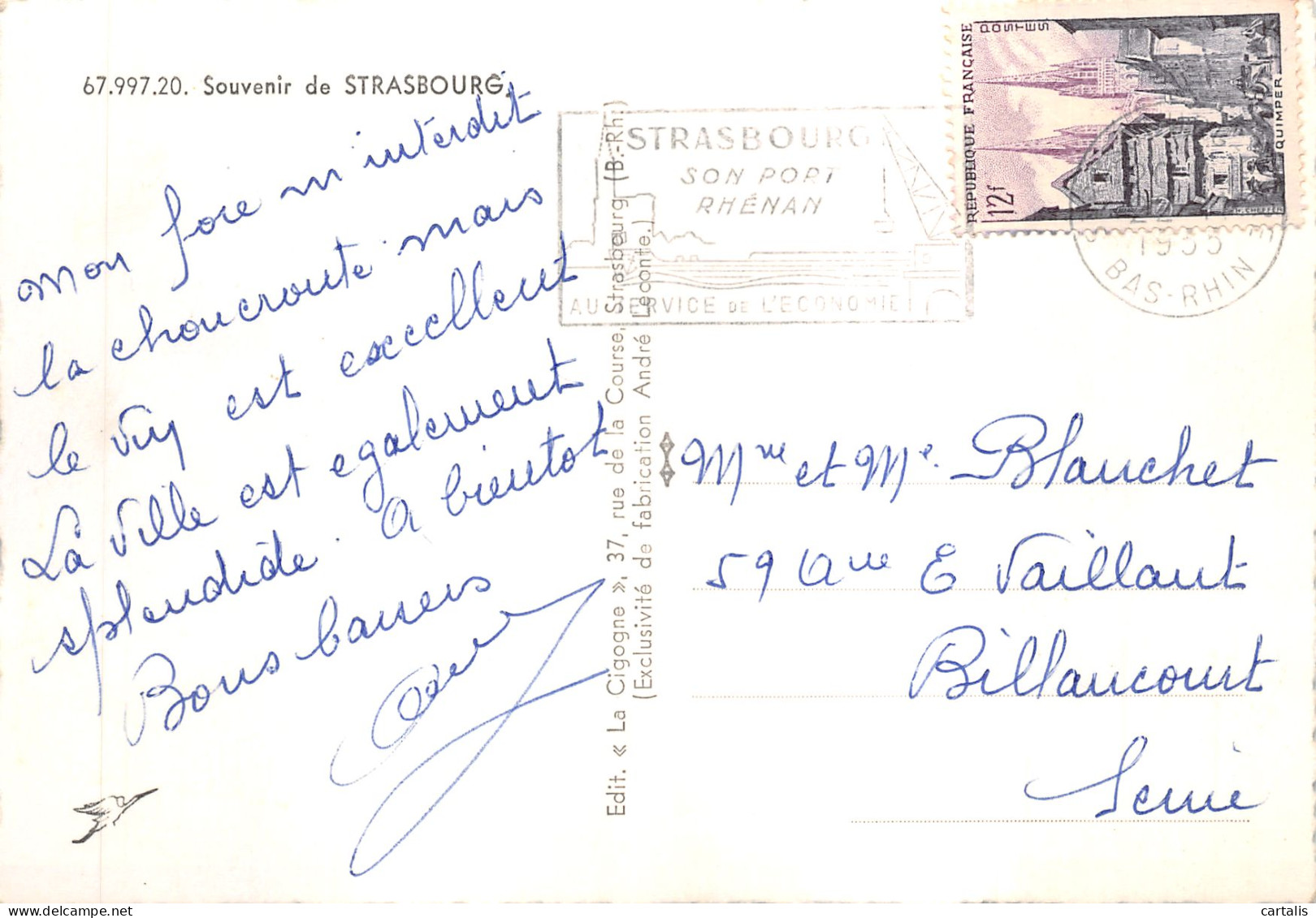 67-STRASBOURG-N 603-B/0101 - Strasbourg