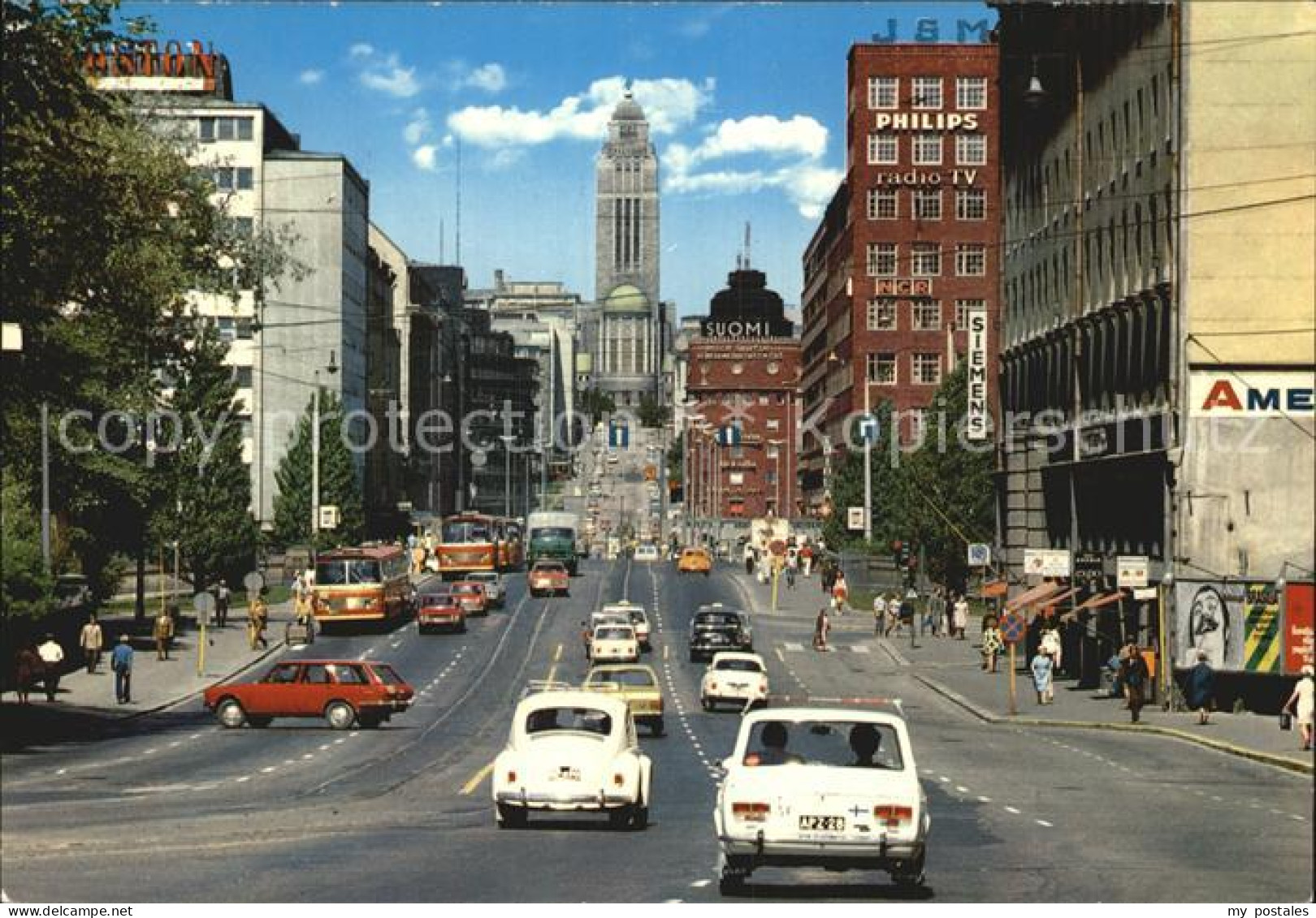 72514555 Helsinki Blick Von Kaisaniemi Zur Kallio Kirche Helsinki - Finlande