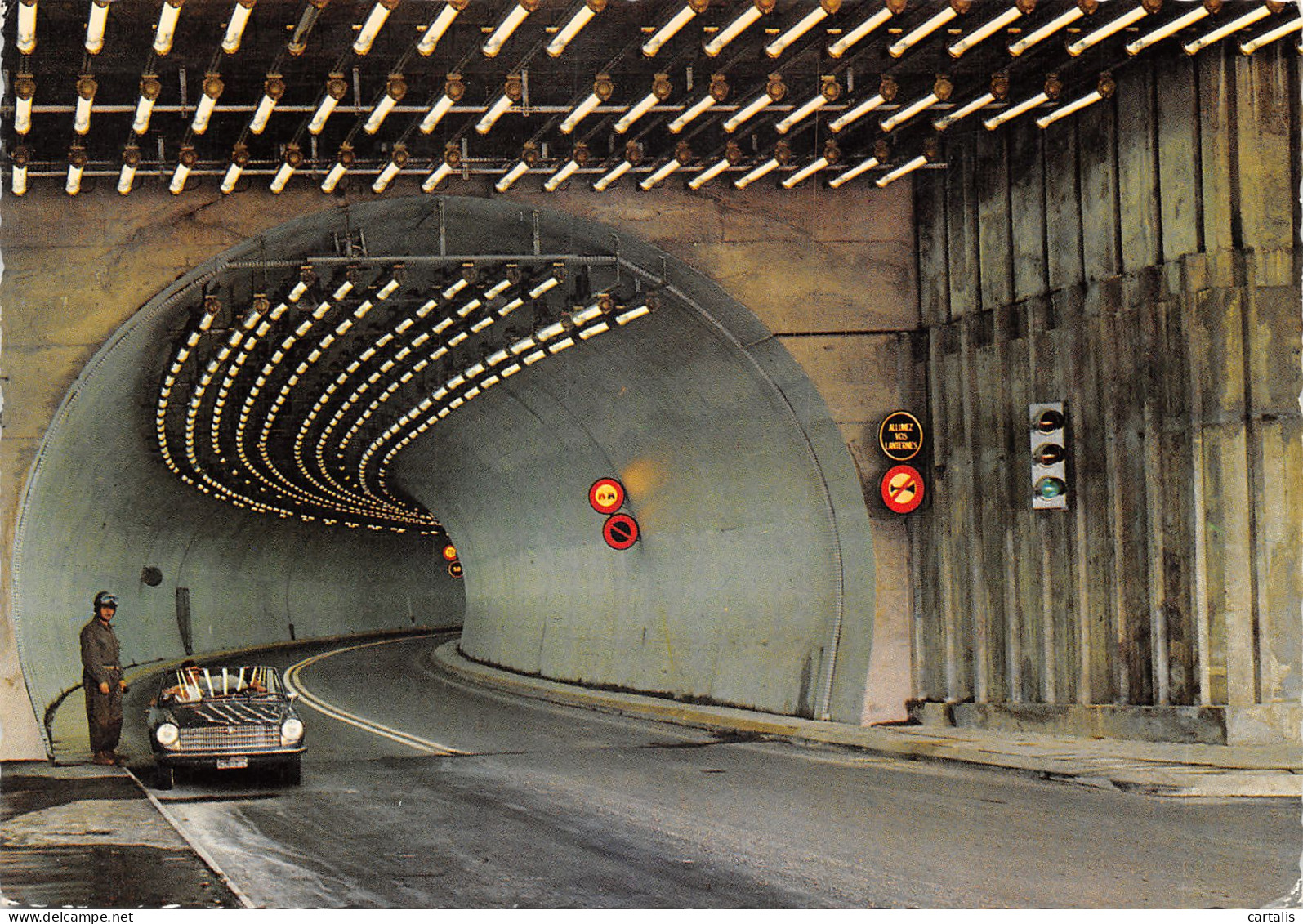 74-CHAMONIX-TUNNEL DU MONT BLANC-N 604-B/0149 - Chamonix-Mont-Blanc