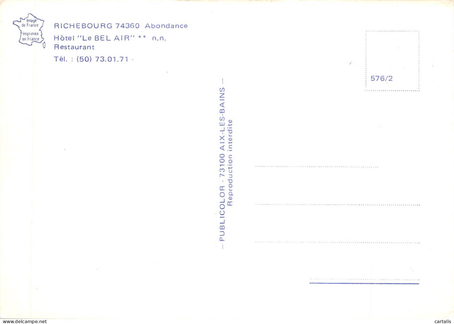 74-ABONDANCE-N 604-B/0051 - Abondance