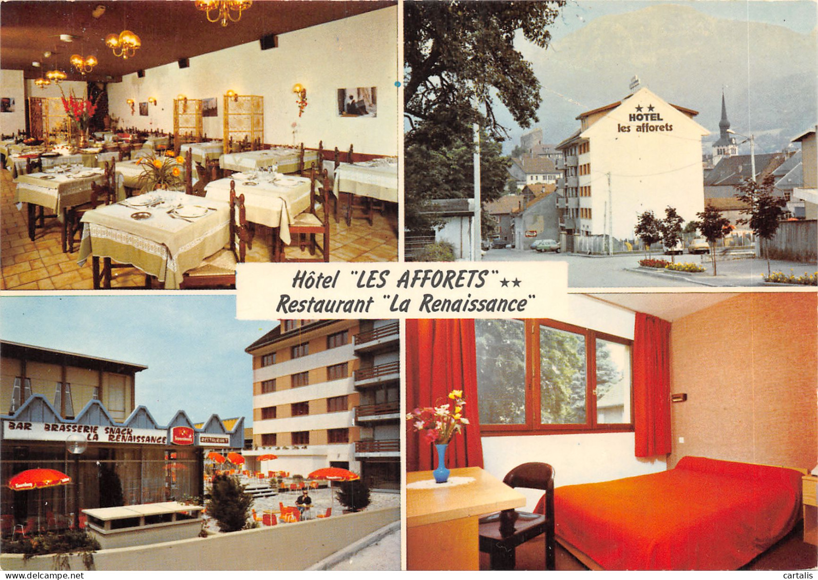 74-LA ROCHE SUR FORON-HOTEL LES AFFORETS-N 604-A/0323 - La Roche-sur-Foron