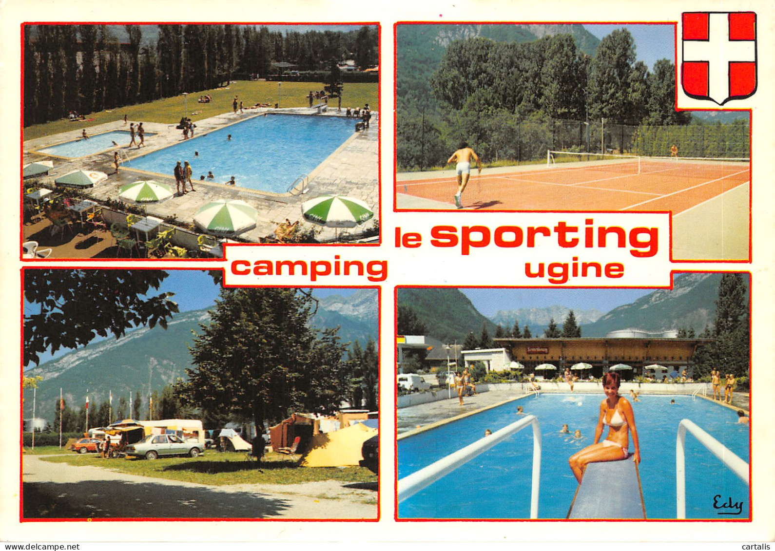 73-UGINE-CAMPING LE SPORTING-N 603-D/0265 - Ugine