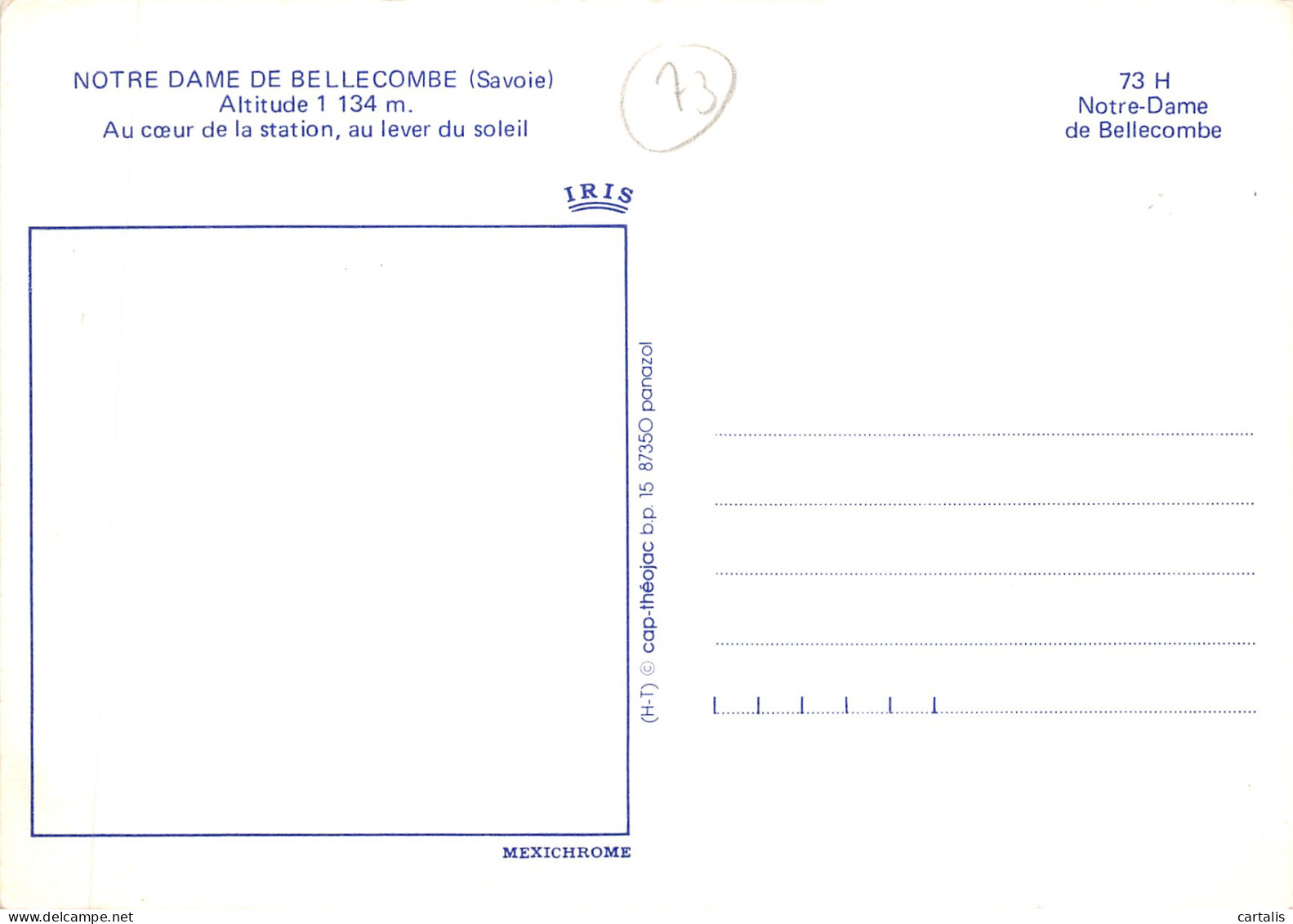 73-NOTRE DAME DE BELLECOMBE-N 603-D/0127 - Autres & Non Classés