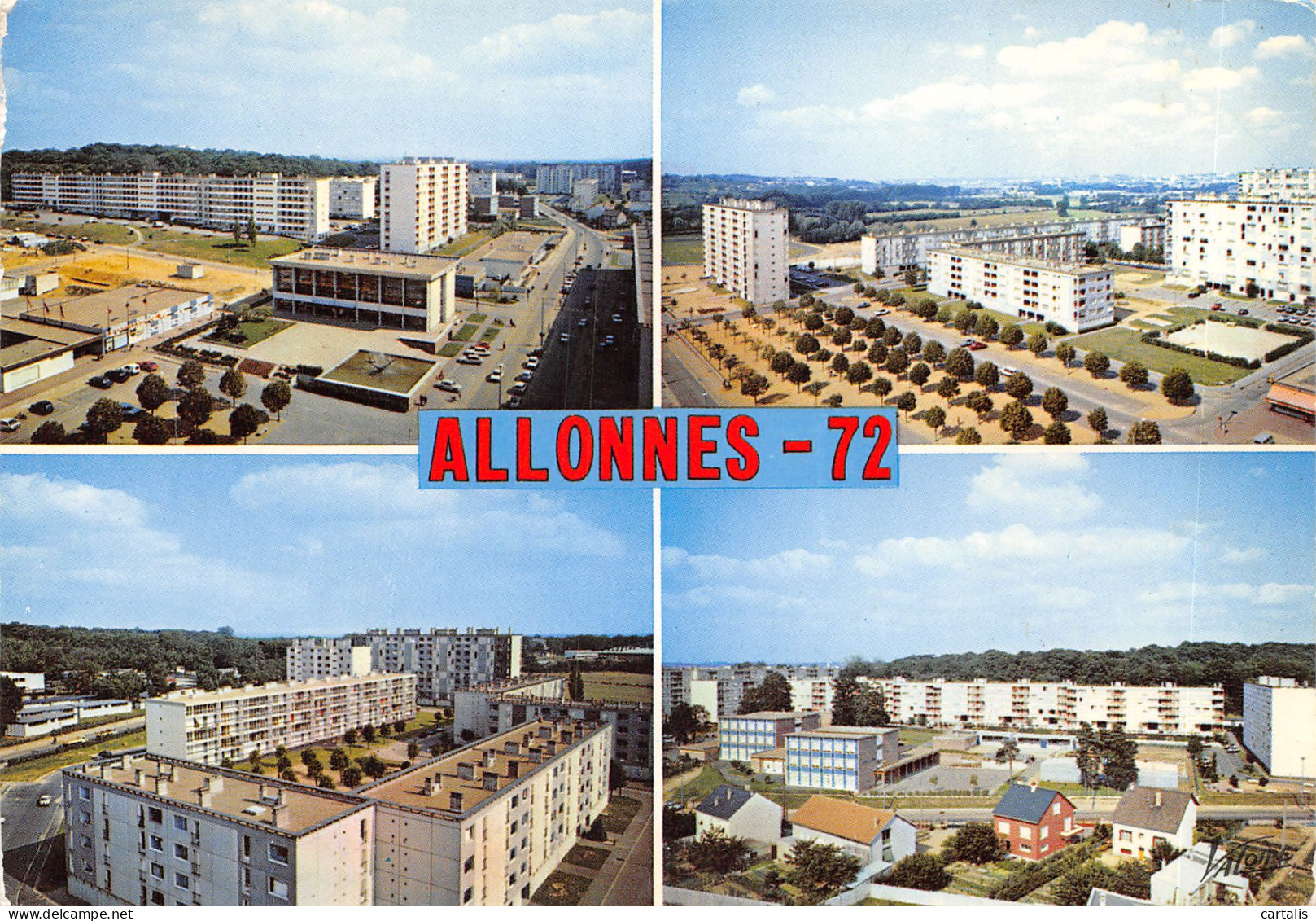 72-ALLONNES-N 603-D/0029 - Allonnes