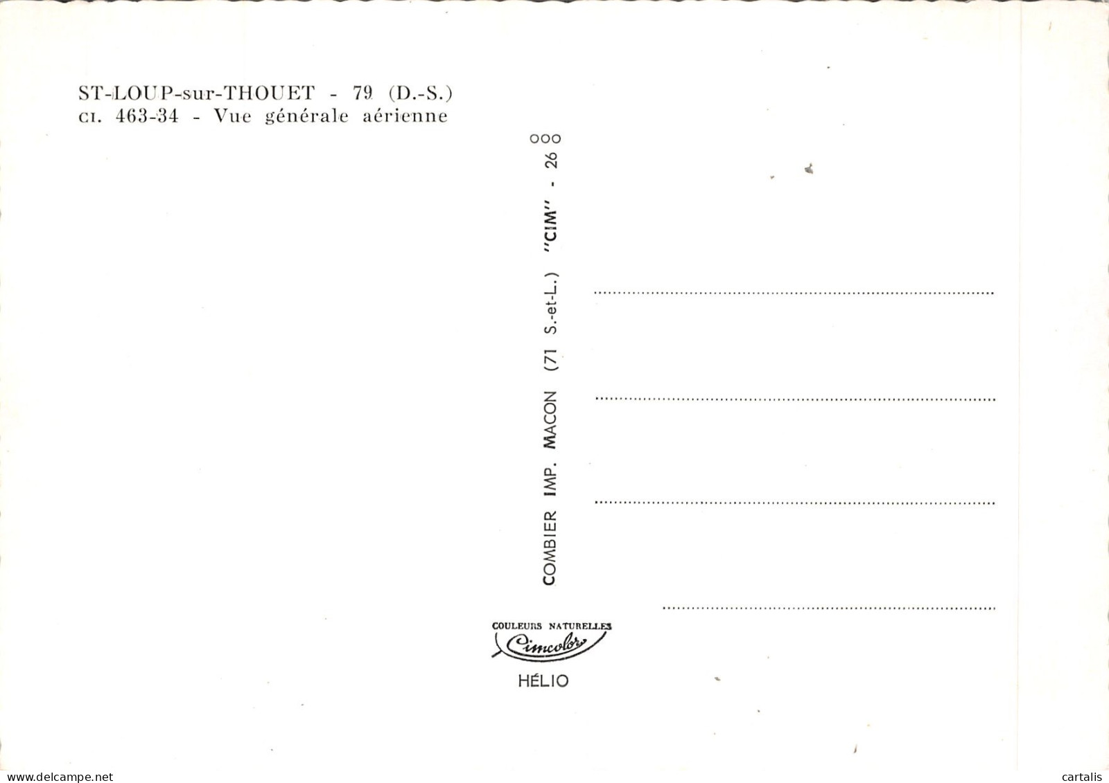 79-SAINT LOUP SUR THOUET-N 605-A/0049 - Other & Unclassified