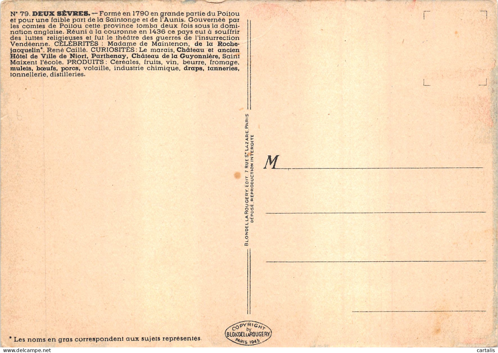 79-PANORAMA DES DEUX SEVRES-N 605-A/0055 - Other & Unclassified