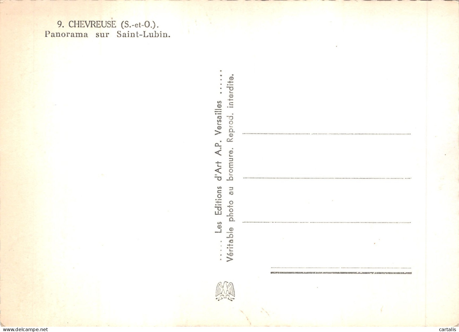 78-CHEVREUSE-SAINT LUBIN-N 605-A/0017 - Chevreuse