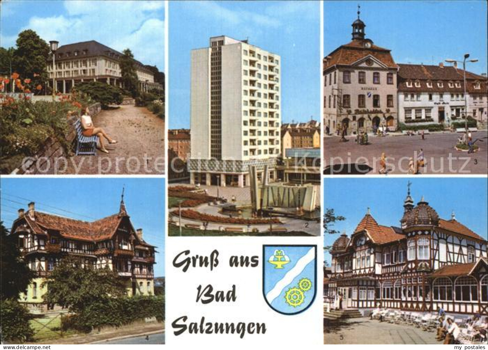 72514485 Bad Salzungen Kurhaus Leninplatz Markt Gradierwerk Bad Salzungen - Bad Salzungen