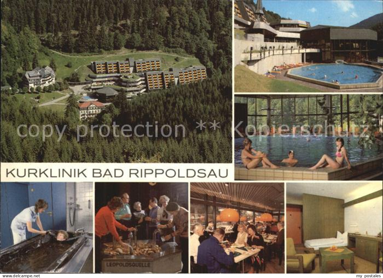 72514460 Bad Rippoldsau Schwarzwald Fliegeraufnahme Kurklinik Bad Rippoldsau - Other & Unclassified