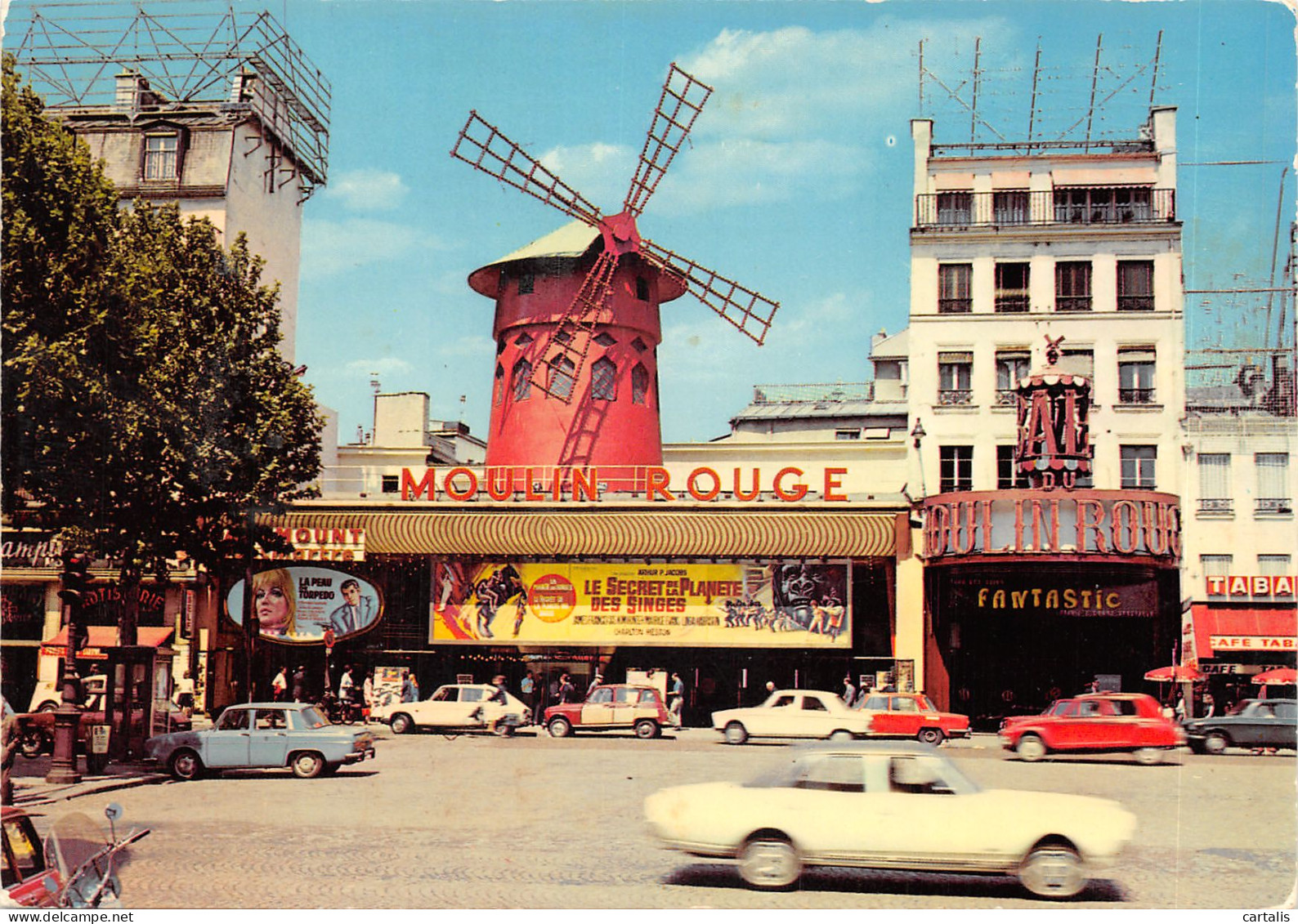 75-PARIS-LE MOULIN ROUGE-N 604-C/0245 - Autres & Non Classés