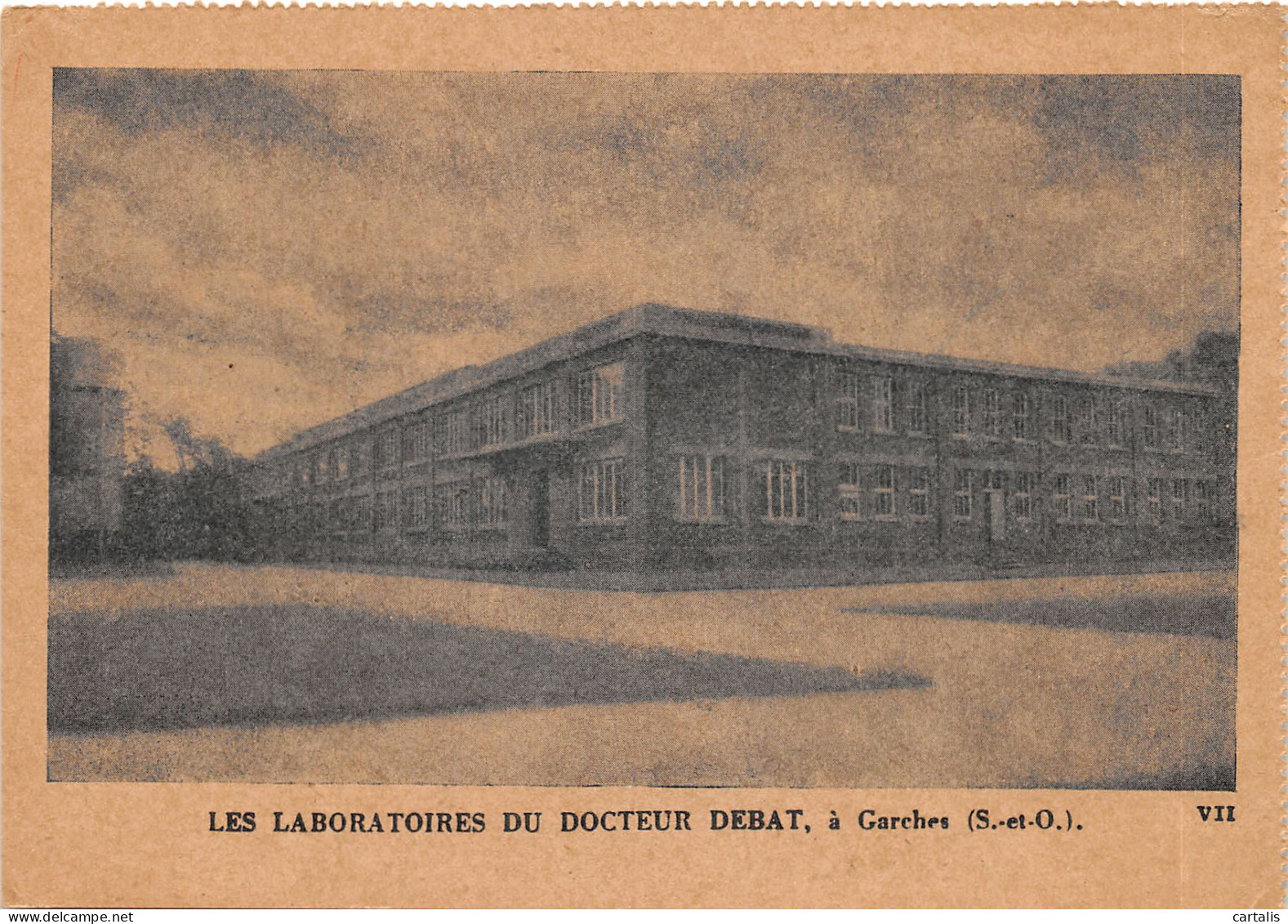 92-GARCHES-LABORATOIRES DU DOCTEUR DEBAT-N 604-C/0227 - Garches