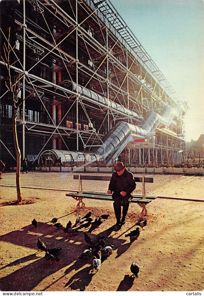 75-PARIS-CENTRE GEORGES POMPIDOU-N 604-C/0151 - Other & Unclassified