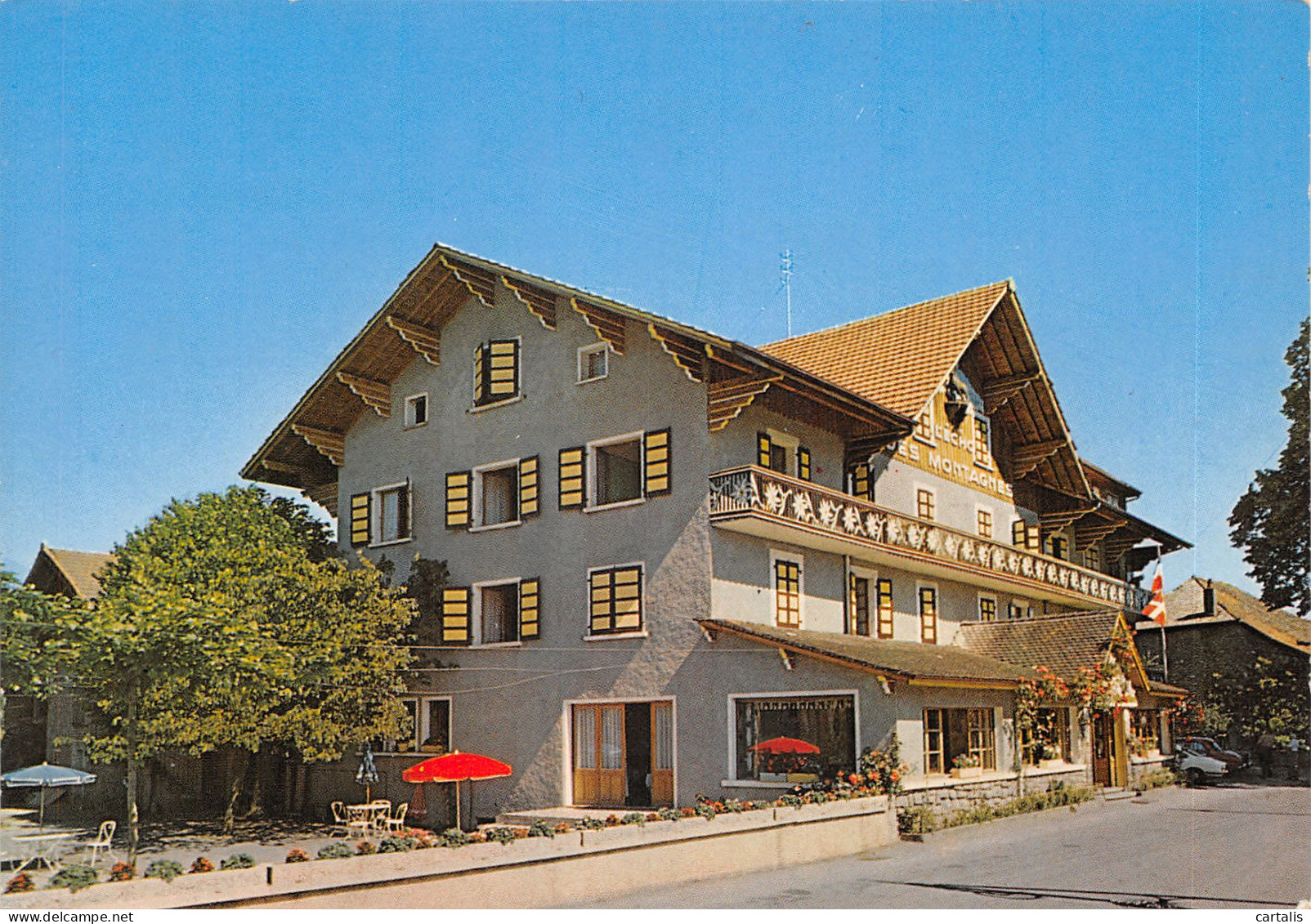 74-ARMOY-HOTEL ECHO DES MONTAGNES-N 604-C/0021 - Other & Unclassified