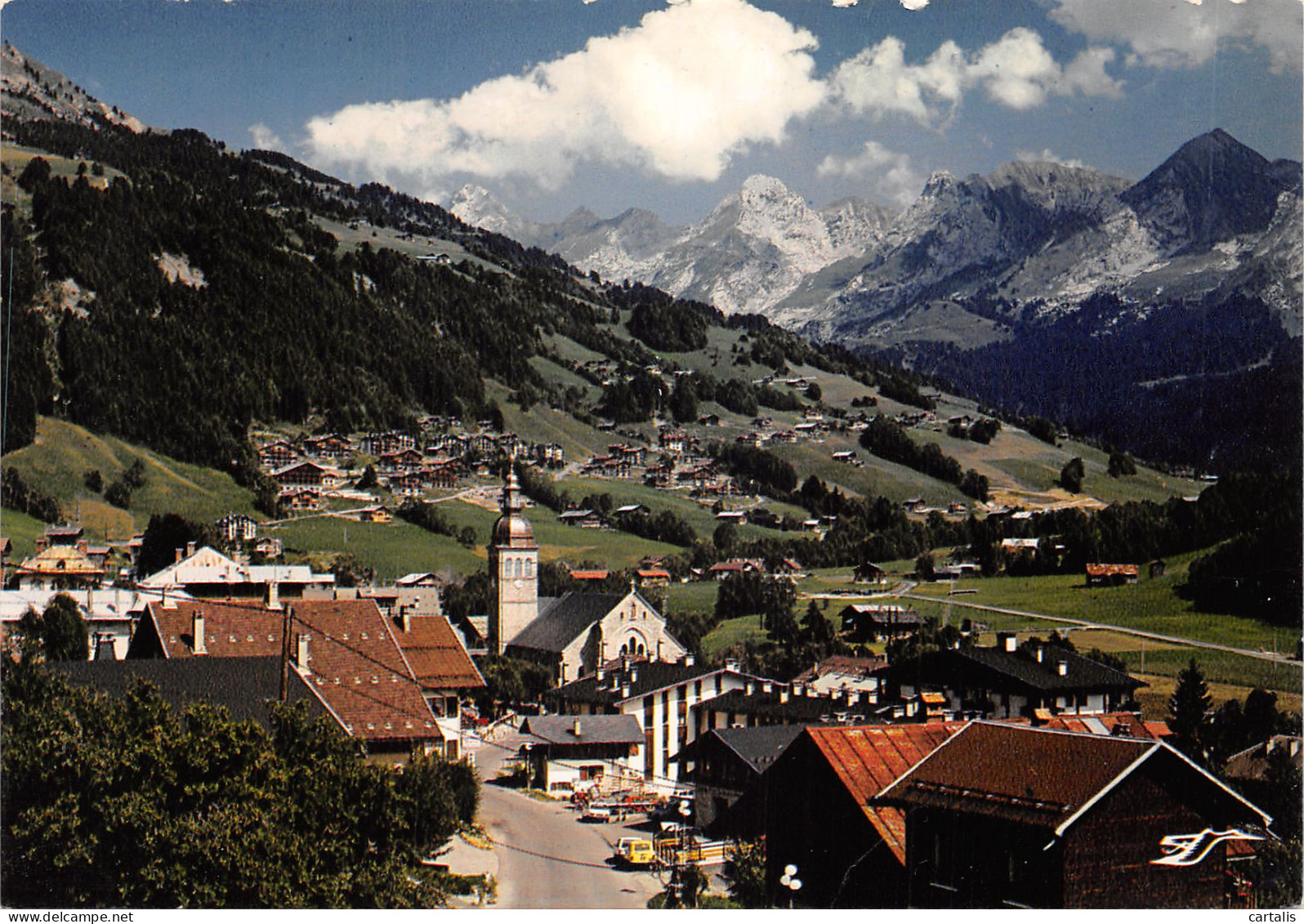 74-LE GRAND BORNAND-N 604-B/0351 - Other & Unclassified