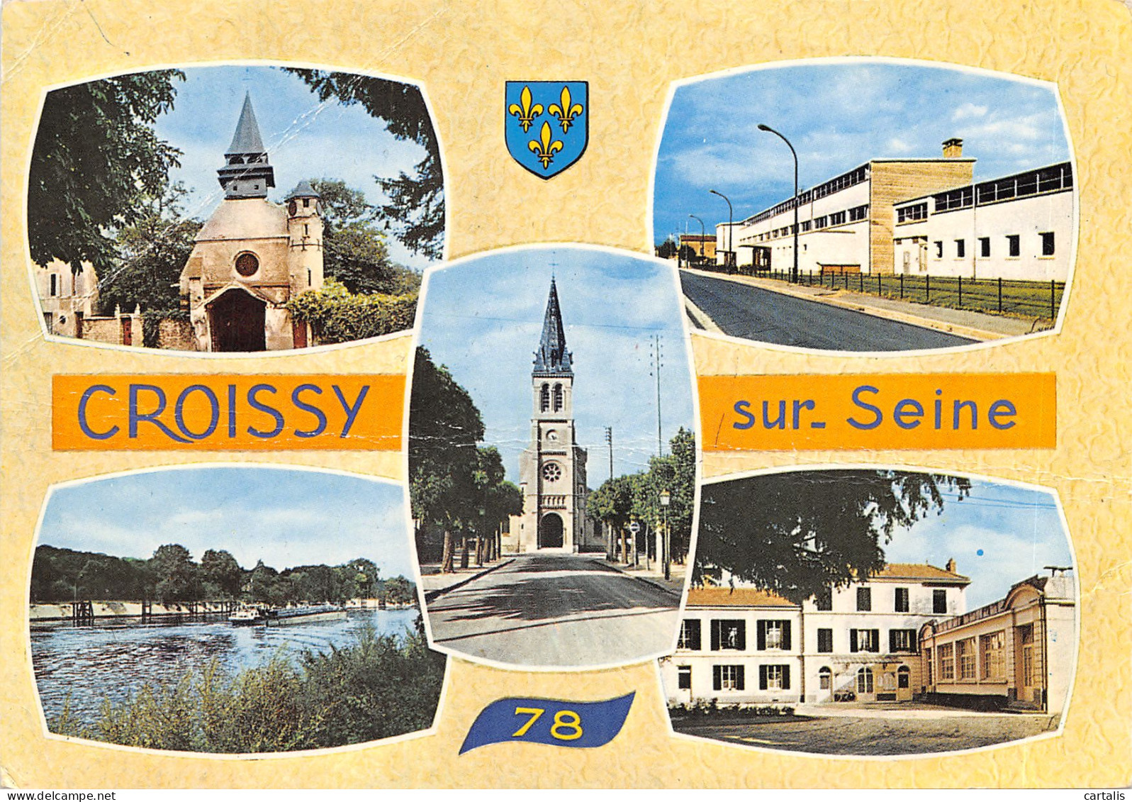 78-CROISSY SUR SEINE-N 605-C/0279 - Croissy-sur-Seine