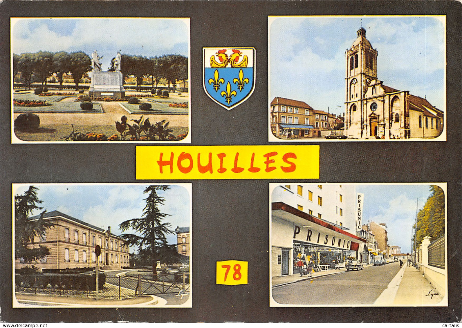 78-HOUILLES-N 605-C/0105 - Houilles