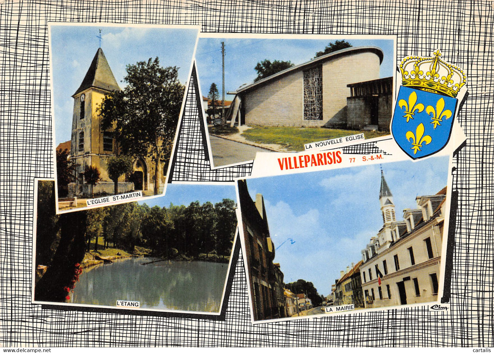 77-VILLEPARISIS-N 605-C/0059 - Villeparisis