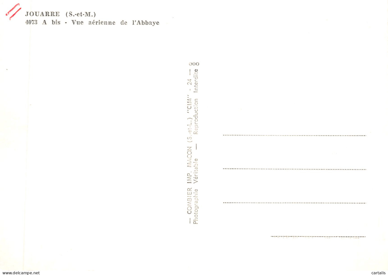 77-JOUARRE-N 605-C/0031 - Other & Unclassified