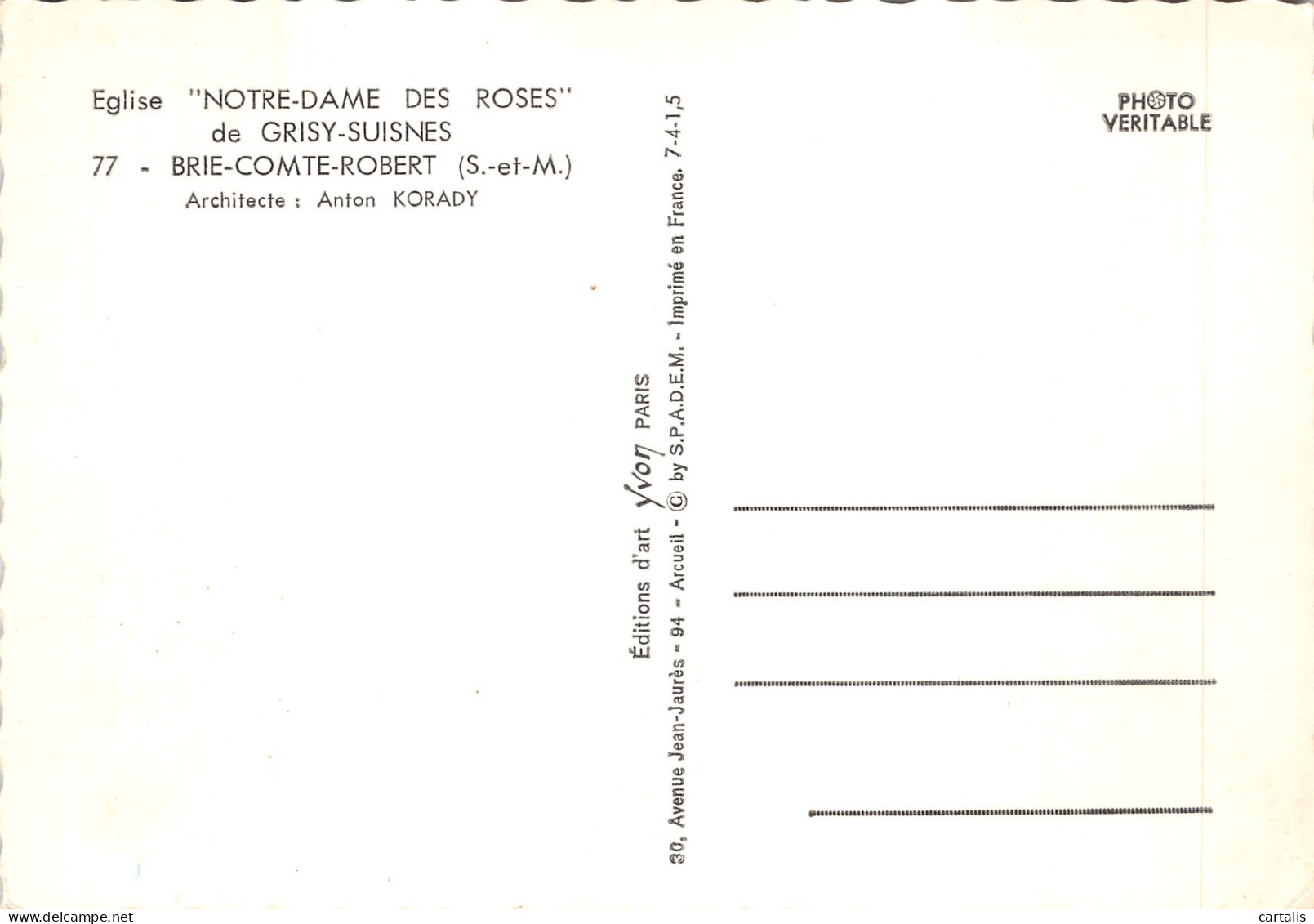 77-BRIE COMTE ROBERT-N 605-C/0003 - Brie Comte Robert