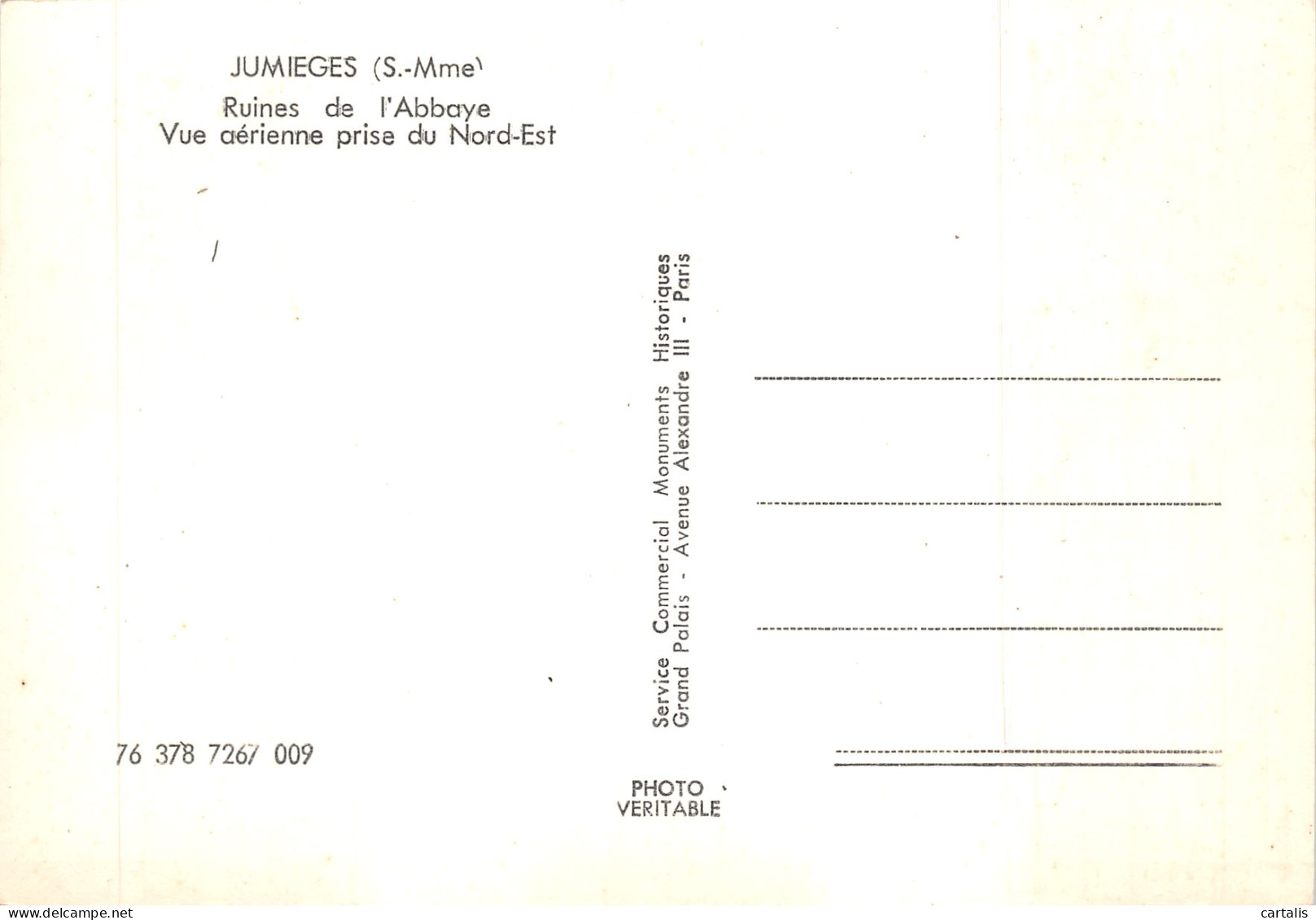 76-JUMIEGES-N 605-B/0399 - Jumieges