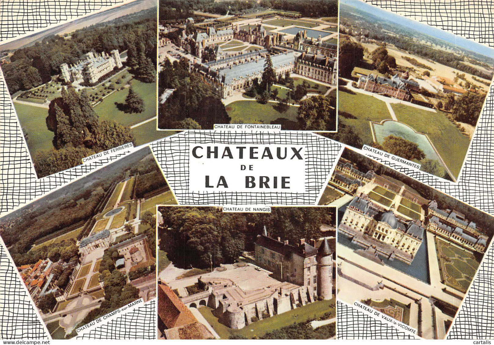 77-PANORAMA DES CHATEAUX DE LA BRIE-N 605-B/0333 - Other & Unclassified