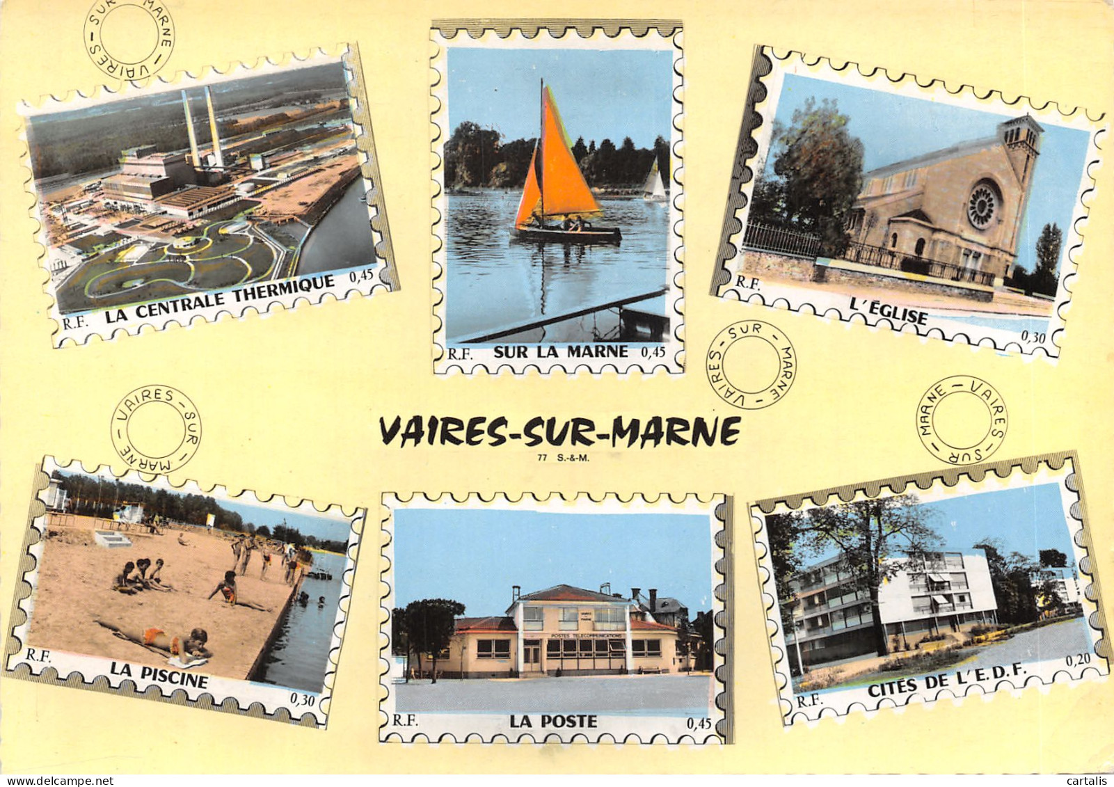 77-VAIRES SUR MARNE-N 605-B/0325 - Vaires Sur Marne