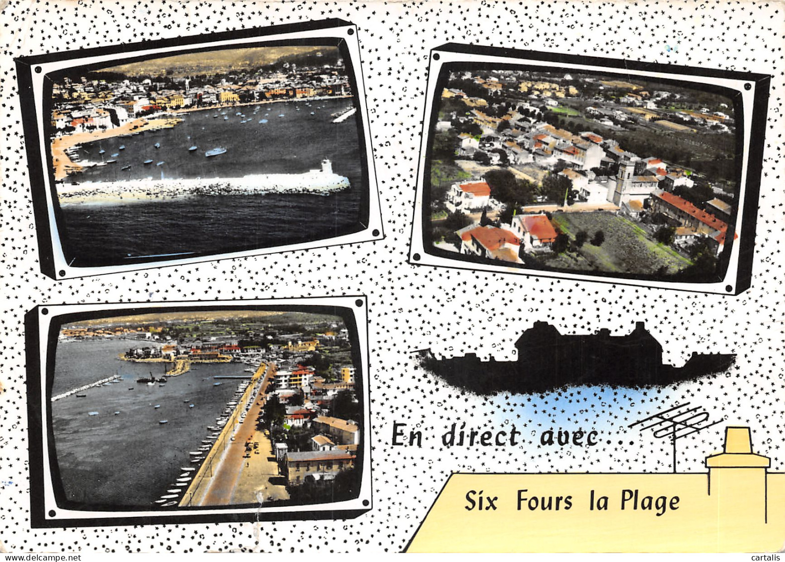 83-SIX FOURS LES PLAGES-N 605-B/0201 - Six-Fours-les-Plages