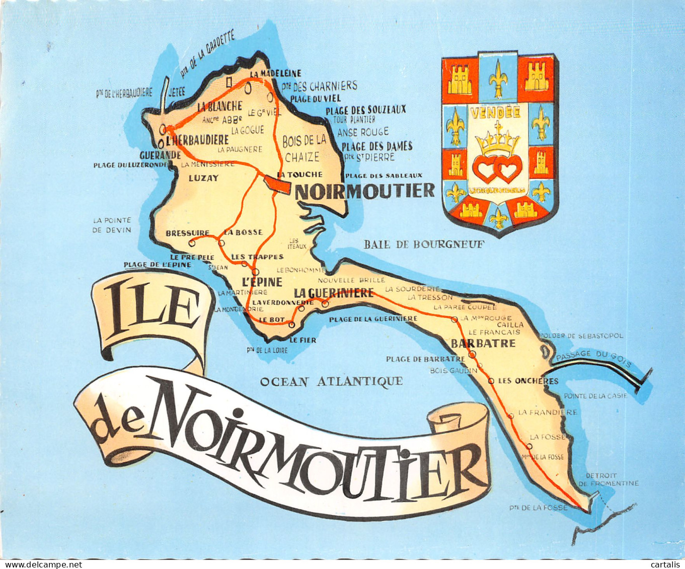 85-ILE DE NOIRMOUTIER-N 605-B/0155 - Ile De Noirmoutier