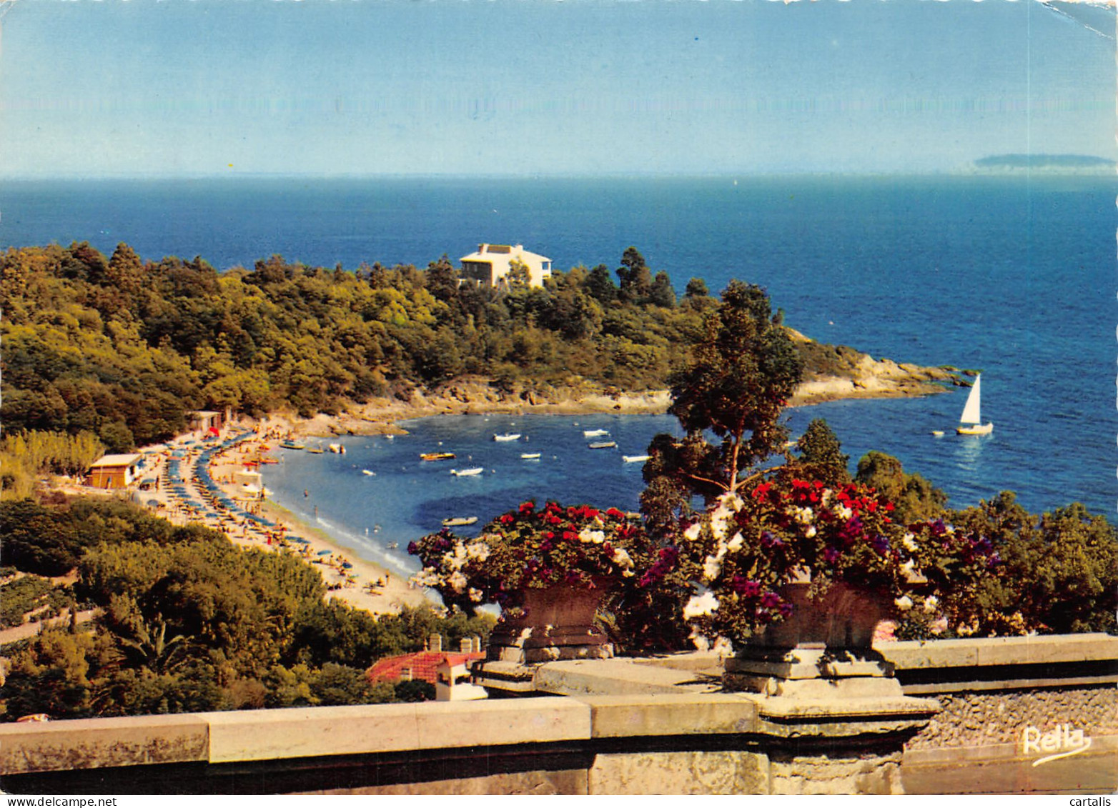 83-LE LAVANDOU-PLAGE DE LA FOSSETTE-N 605-B/0121 - Le Lavandou