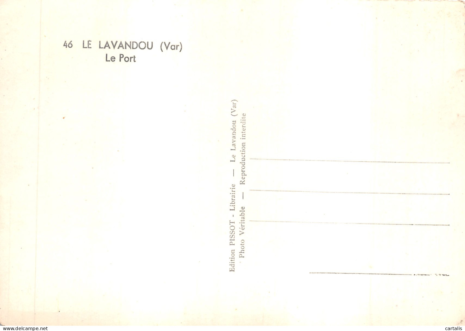 83-LE LAVANDOU-N 605-B/0091 - Le Lavandou