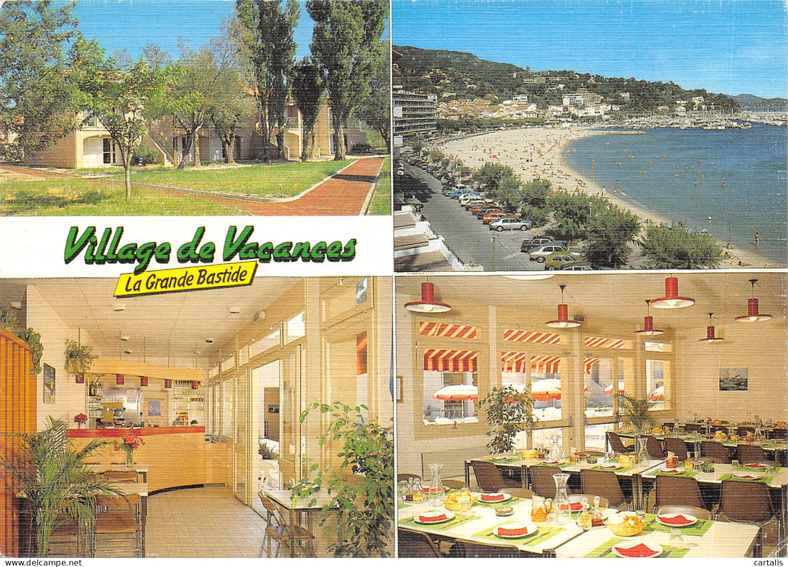 83-LE LAVANDOU-VILLAGE VACANCES LA GRANDE BASTIDE-N 605-A/0361 - Le Lavandou