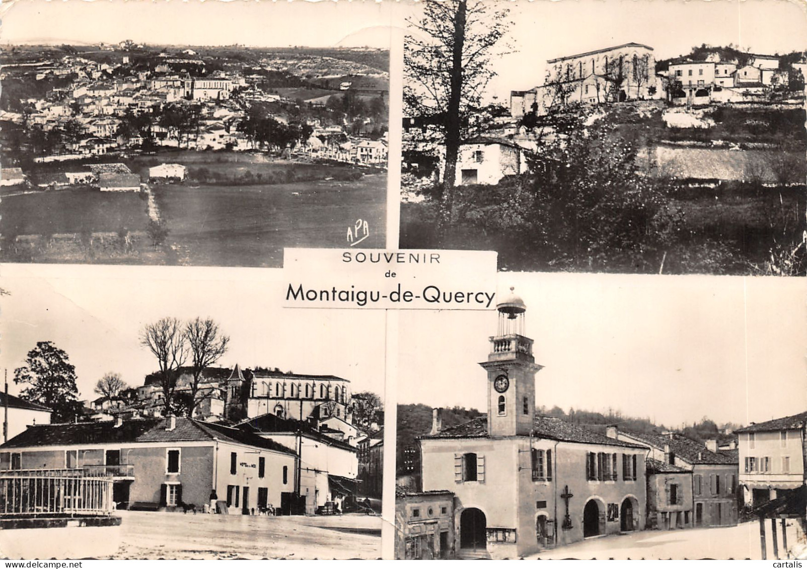 82-MONTAIGU DU QUERCY-N 605-A/0335 - Montaigu De Quercy