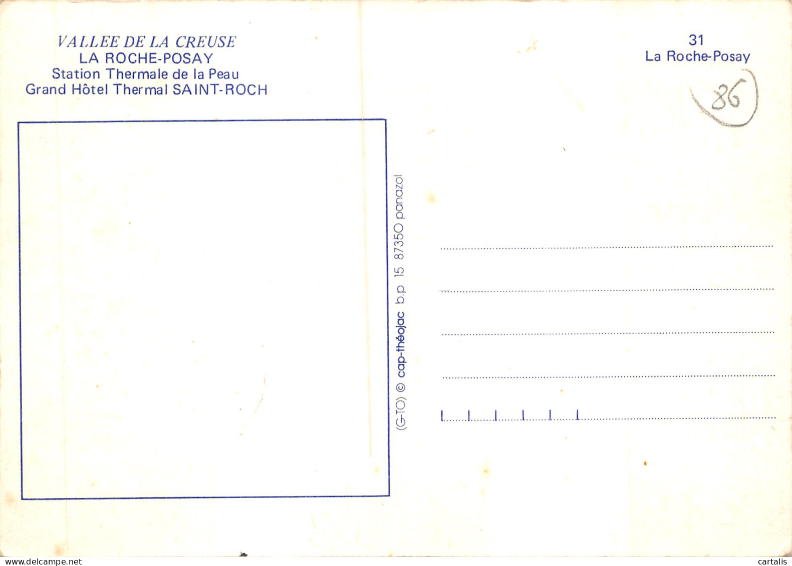 86-LA ROCHE POSAY-N 605-D/0375 - La Roche Posay