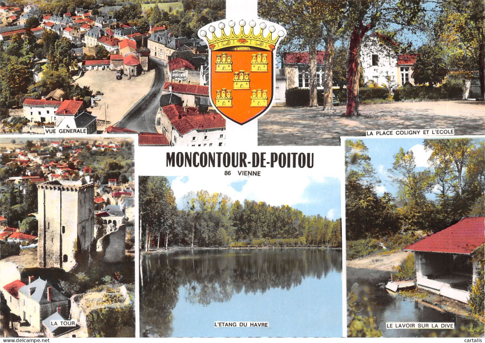 86-MONCONTOUR DE POITOU-N 605-D/0347 - Sonstige & Ohne Zuordnung