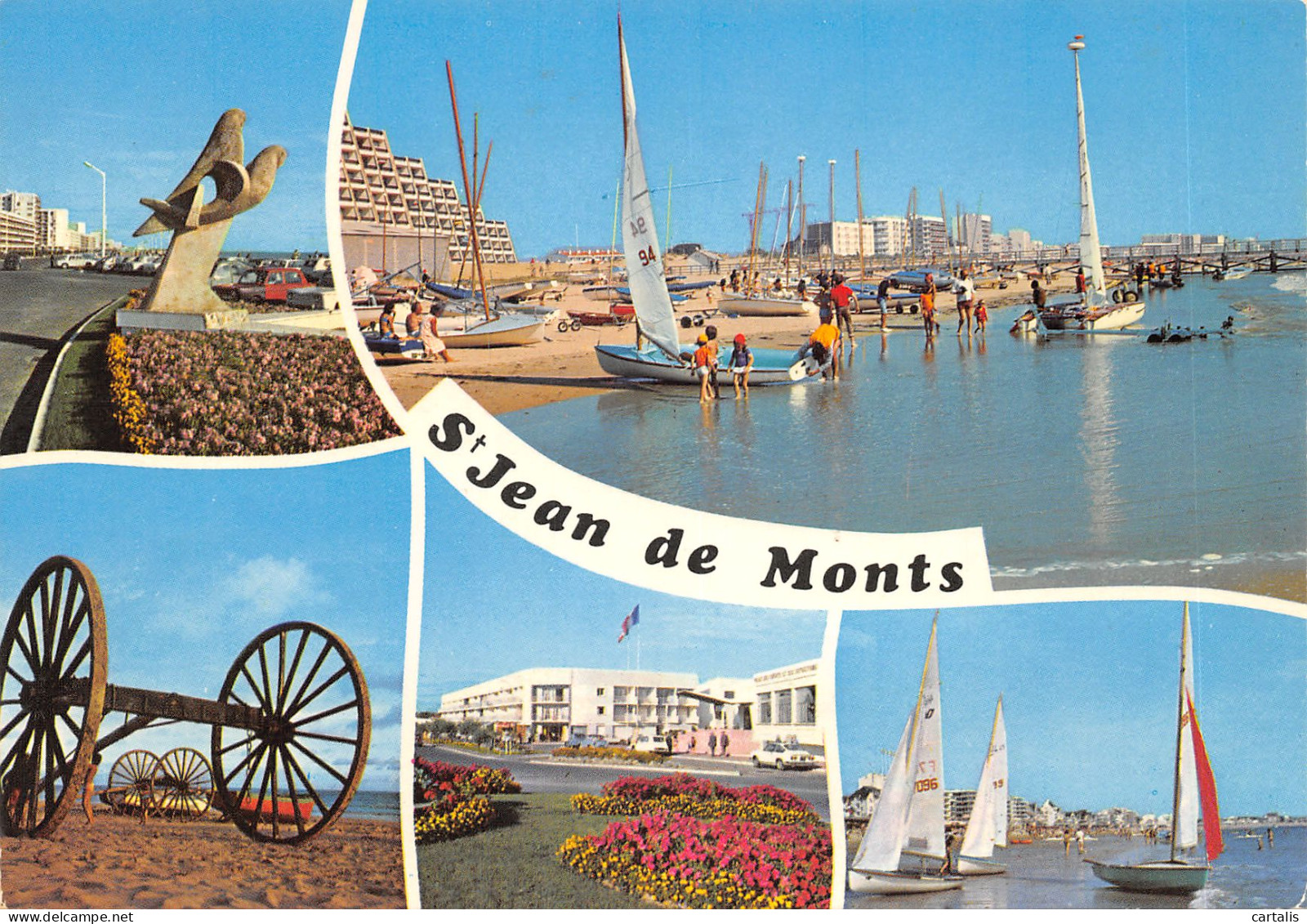 85-SAINT JEAN DE MONTS-N 605-D/0185 - Saint Jean De Monts