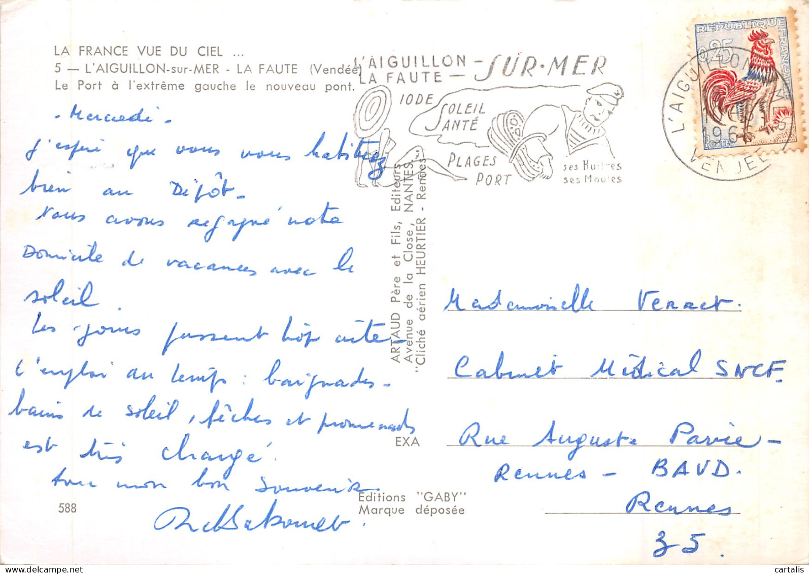 85-L AIGUILLON SUR MER-N 605-D/0091 - Other & Unclassified