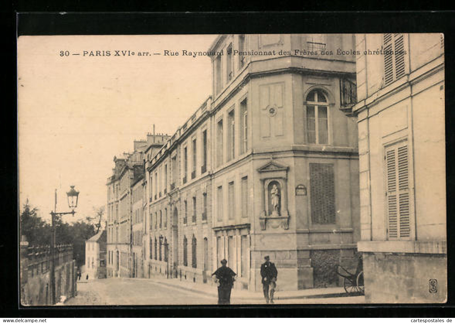 CPA Paris, Pensionnat Des Frères Des Écoles Chrétiennes Rue Raynouand  - Other & Unclassified