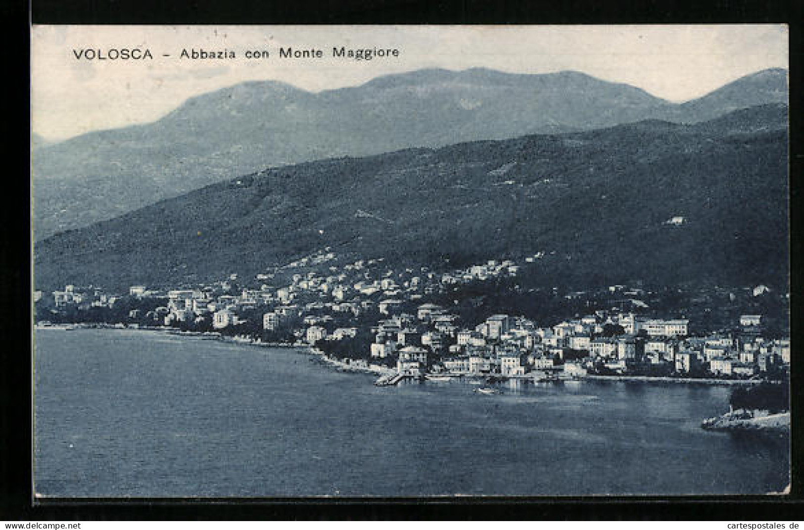 AK Volosca, Abbazia Con Monte Maggiore  - Kroatië