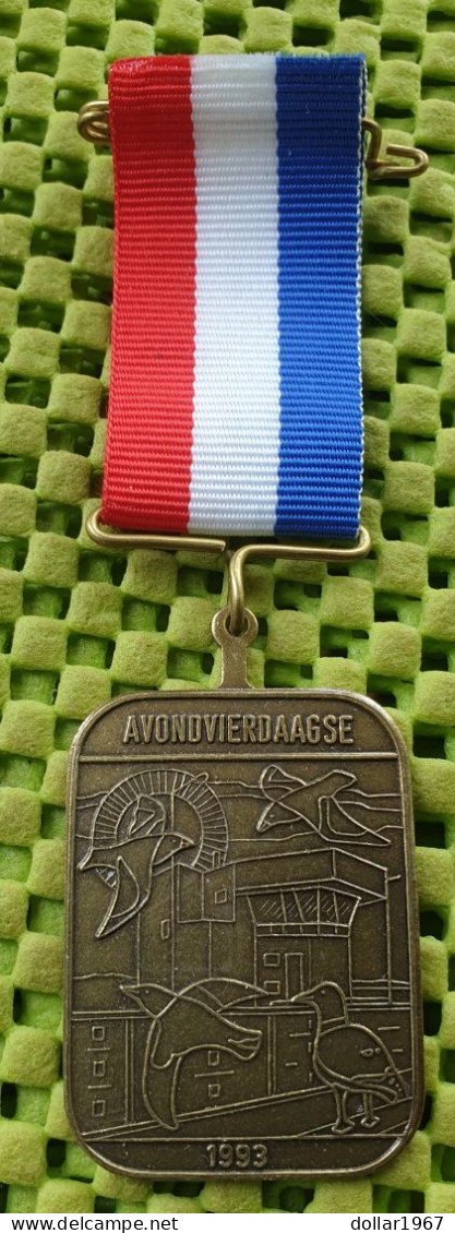 Medaile   :  Avondvierdaagse 1993 Helmond , Stiphout Mierlo -  Original Foto  !!  Medallion  Dutch . - Autres & Non Classés