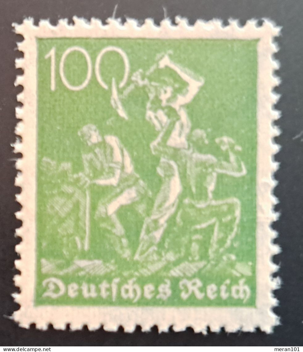 Deutsches Reich 1921, Mi 187c, MNH(postfrisch) Geprüft - Neufs