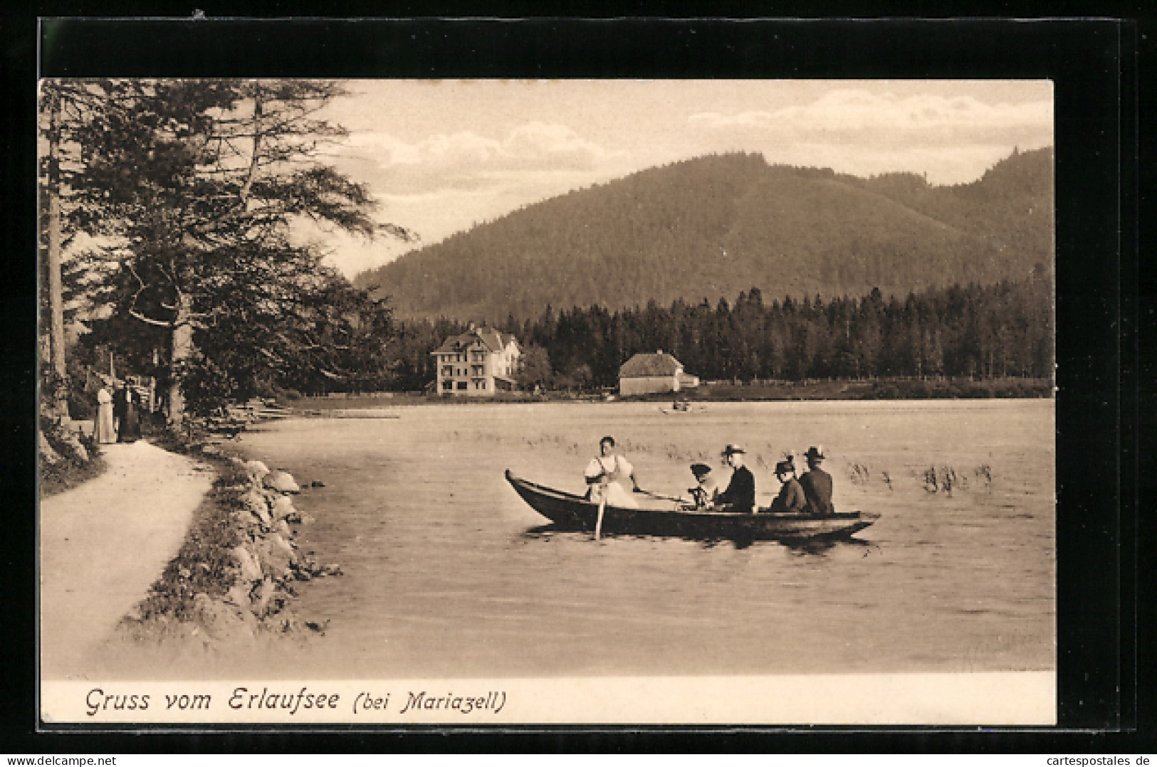 AK Mariazell, Gruss Vom Erlaufsee  - Sonstige & Ohne Zuordnung