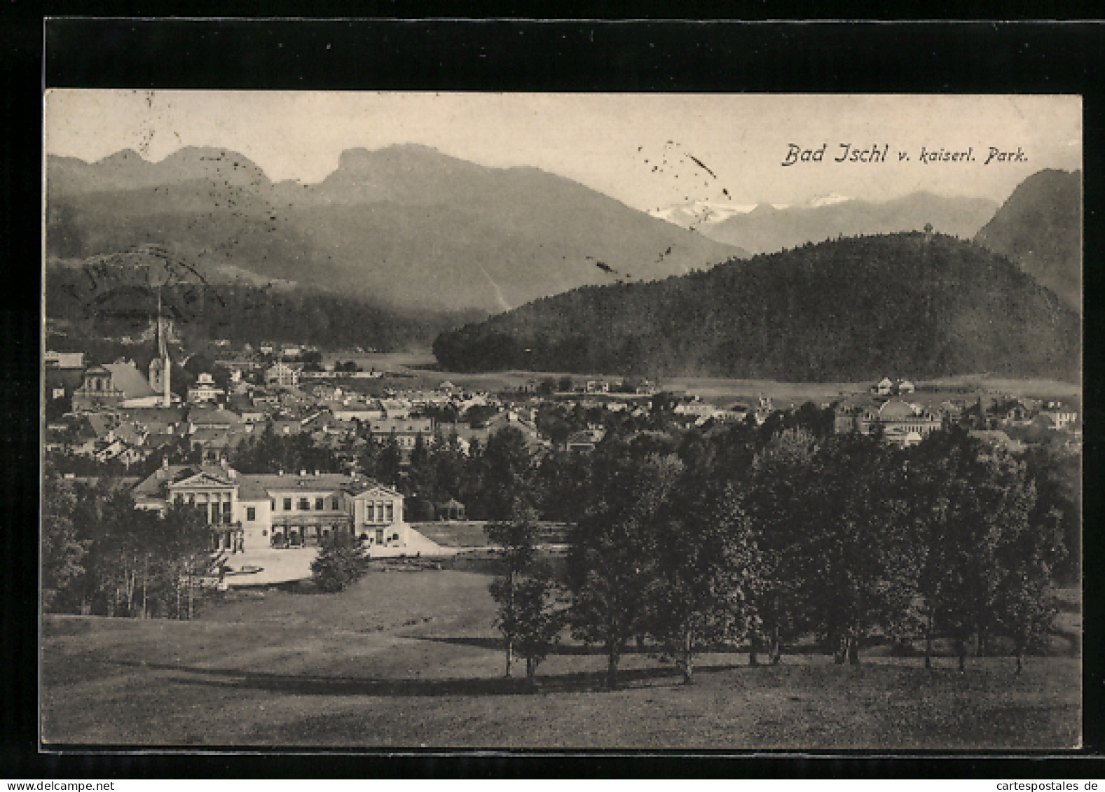 AK Bad Ischl, Vom Kaiserl. Park Aus Gesehen  - Autres & Non Classés