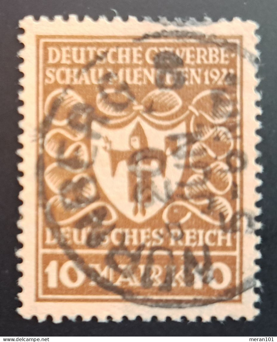 Deutsches Reich 1922, Mi 203B Gestempelt, Geprüft - Used Stamps
