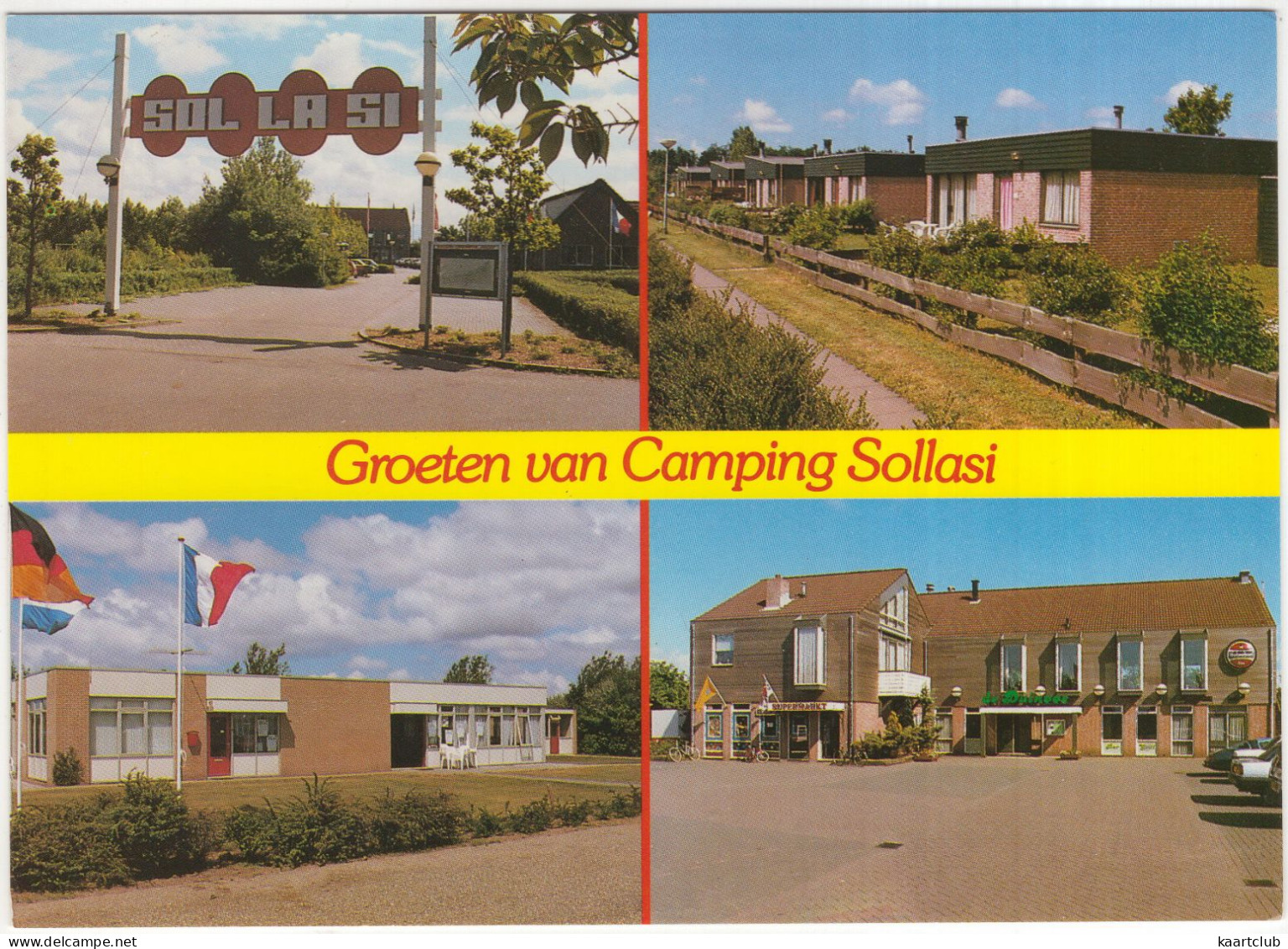 Noordwijkerhout - Groeten Van Camping 'Sollasi', Duinschoten 12 - (Holland) - O.a. Entree, Restaurant - Noordwijk (aan Zee)