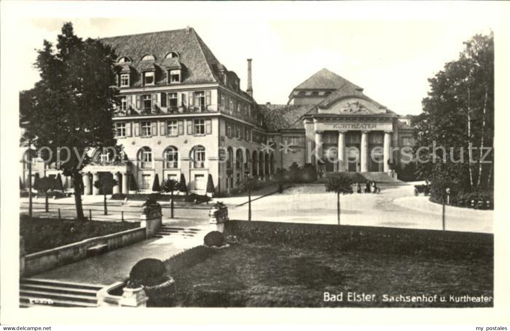 72513692 Bad Elster Sachsenhof Und Kurtheater Bad Elster - Bad Elster