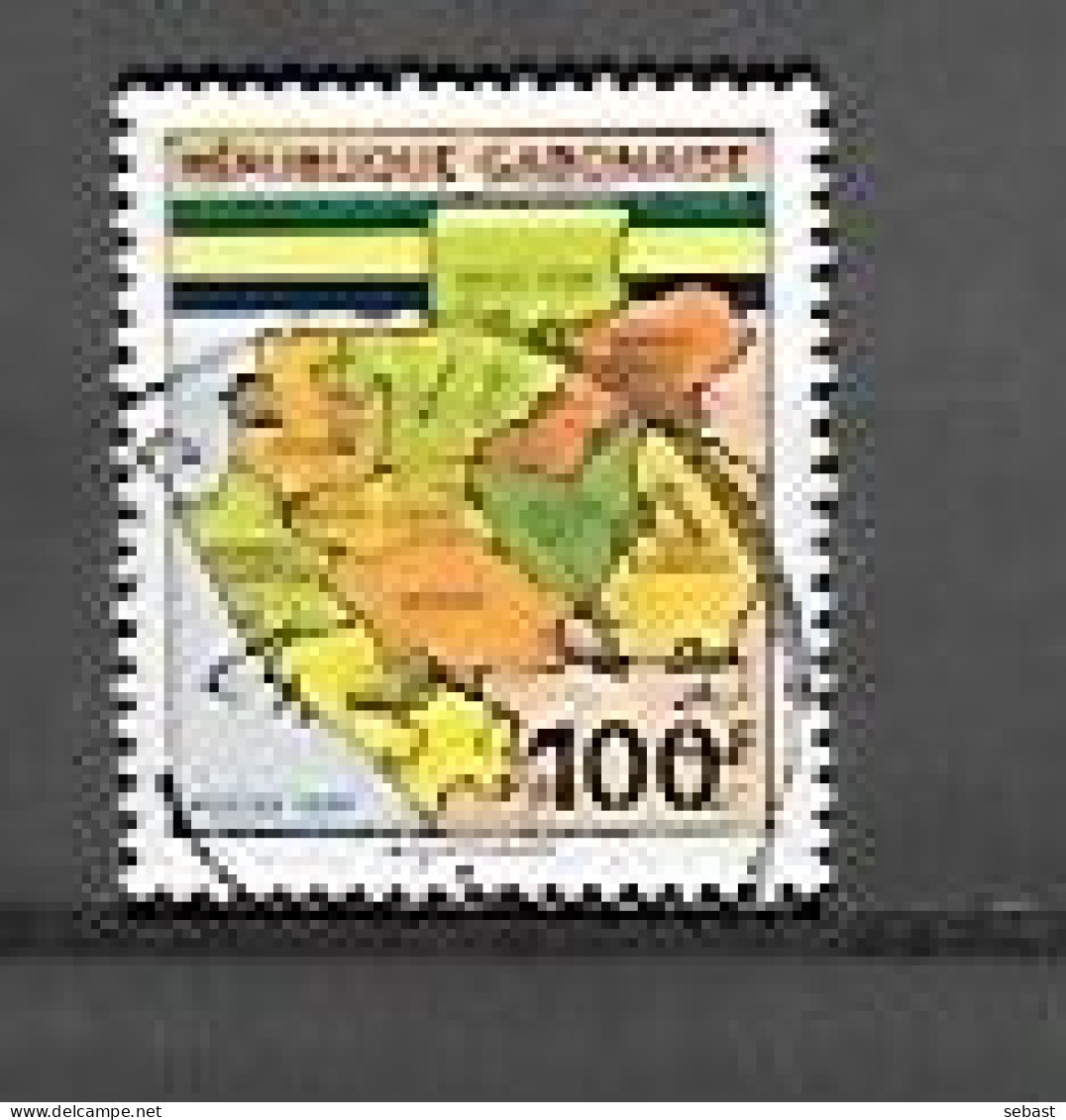 TIMBRE OBLITERE DU GABON DE 1994 N° MICHEL  1174 - Gabon