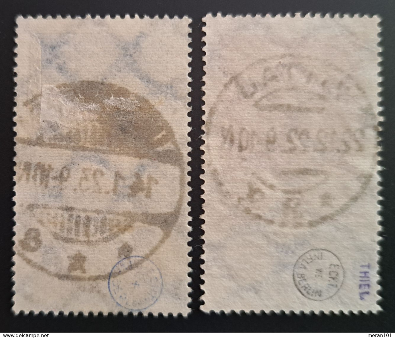 Deutsches Reich 1922, Mi 233-34 Gestempelt, Geprüft - Used Stamps
