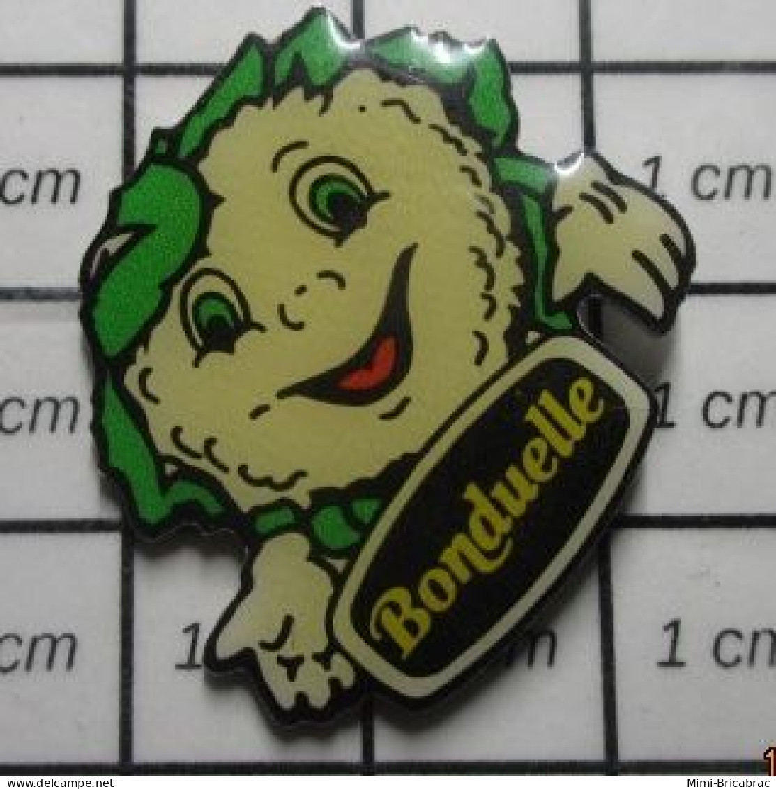 3519 Pin's Pins / Beau Et Rare / THEME : ALIMENTATION / CONSERVES BONDUELLE CHOU-FLEUR - Alimentazione