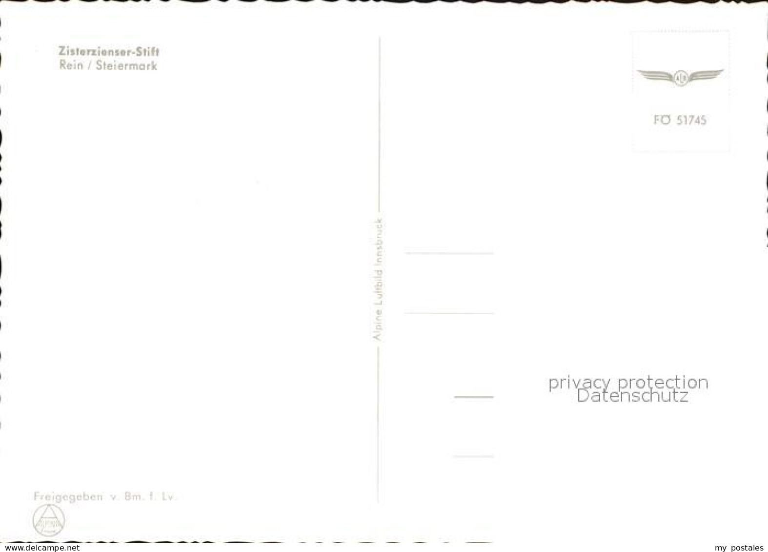 72513436 Rein Steiermark Fliegeraufnahme Zisterzienser-Stift  - Other & Unclassified