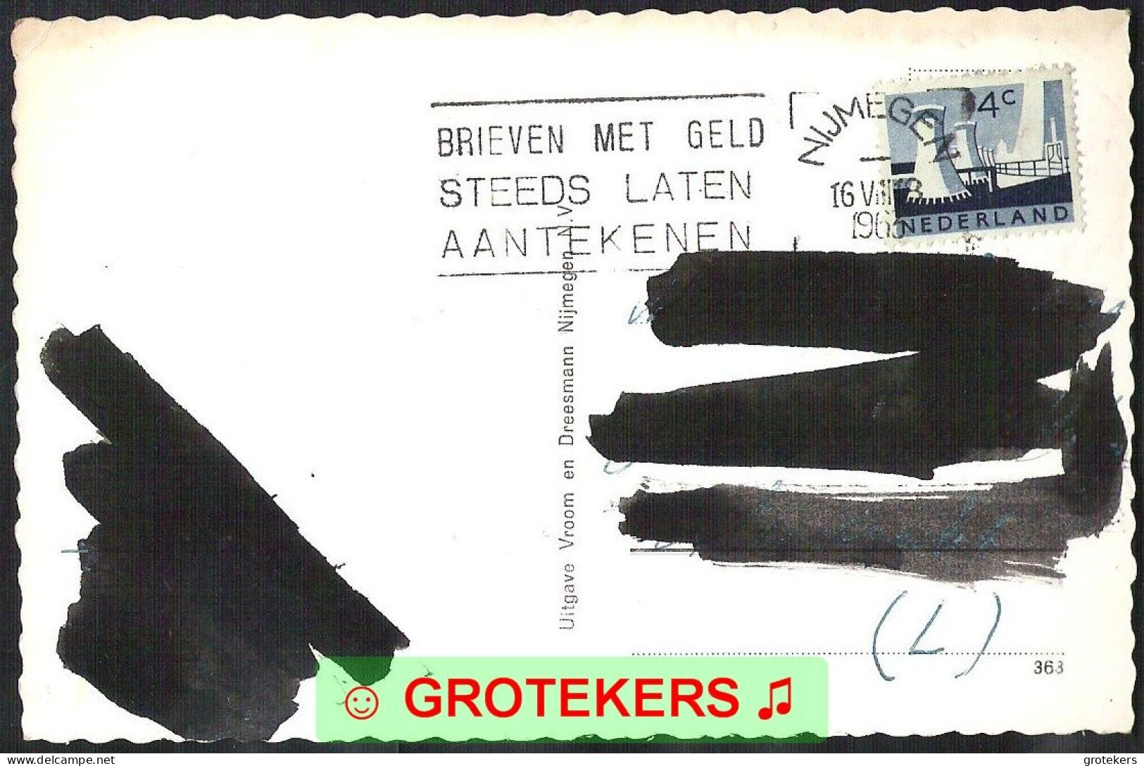 NIJMEGEN Groeten Uit 5-luik 1963  - Nijmegen